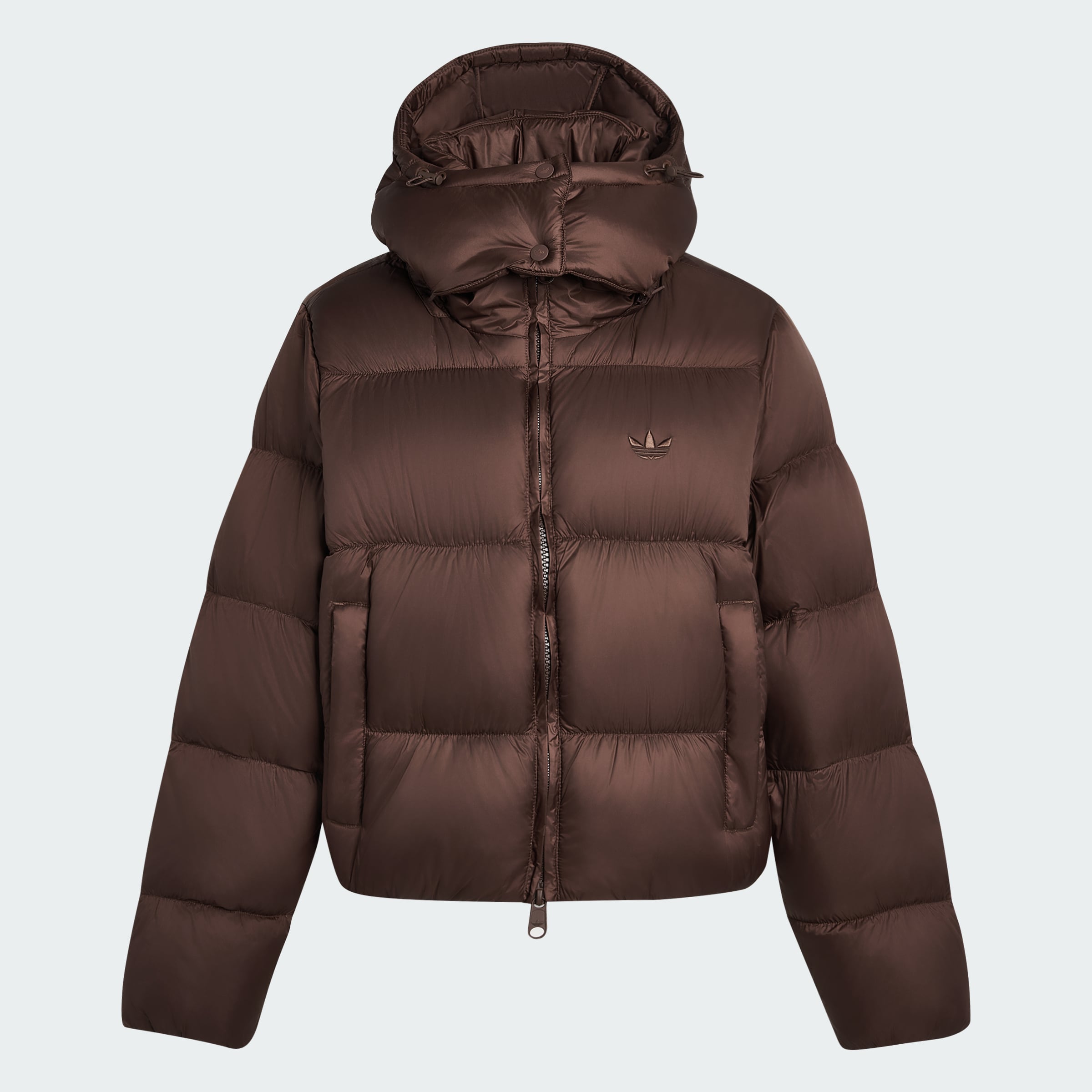 adidas/阿迪达斯保暖运动600蓬鸭绒连帽面包羽绒服KG4904