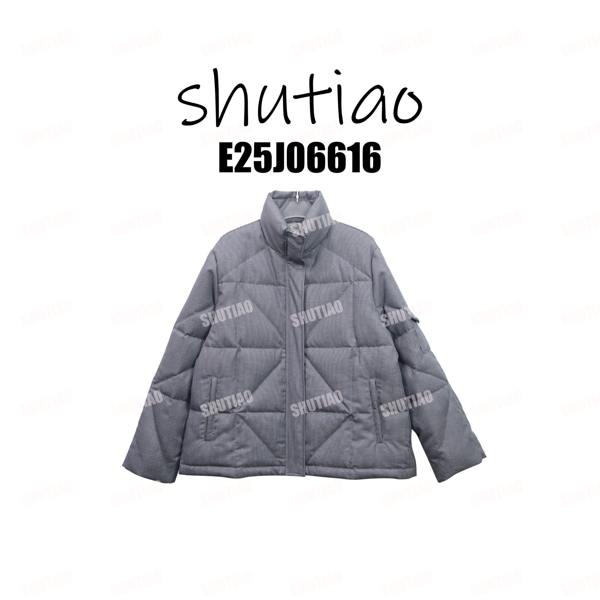 【SHUTIAO】2025冬季：新款小众设计款羽绒服E25J06616
