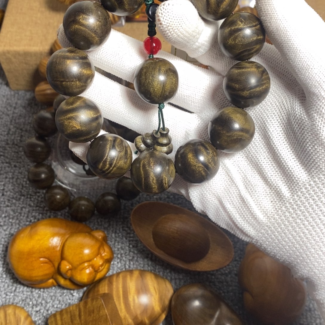 楠木（金丝楠）手串/手链山*火