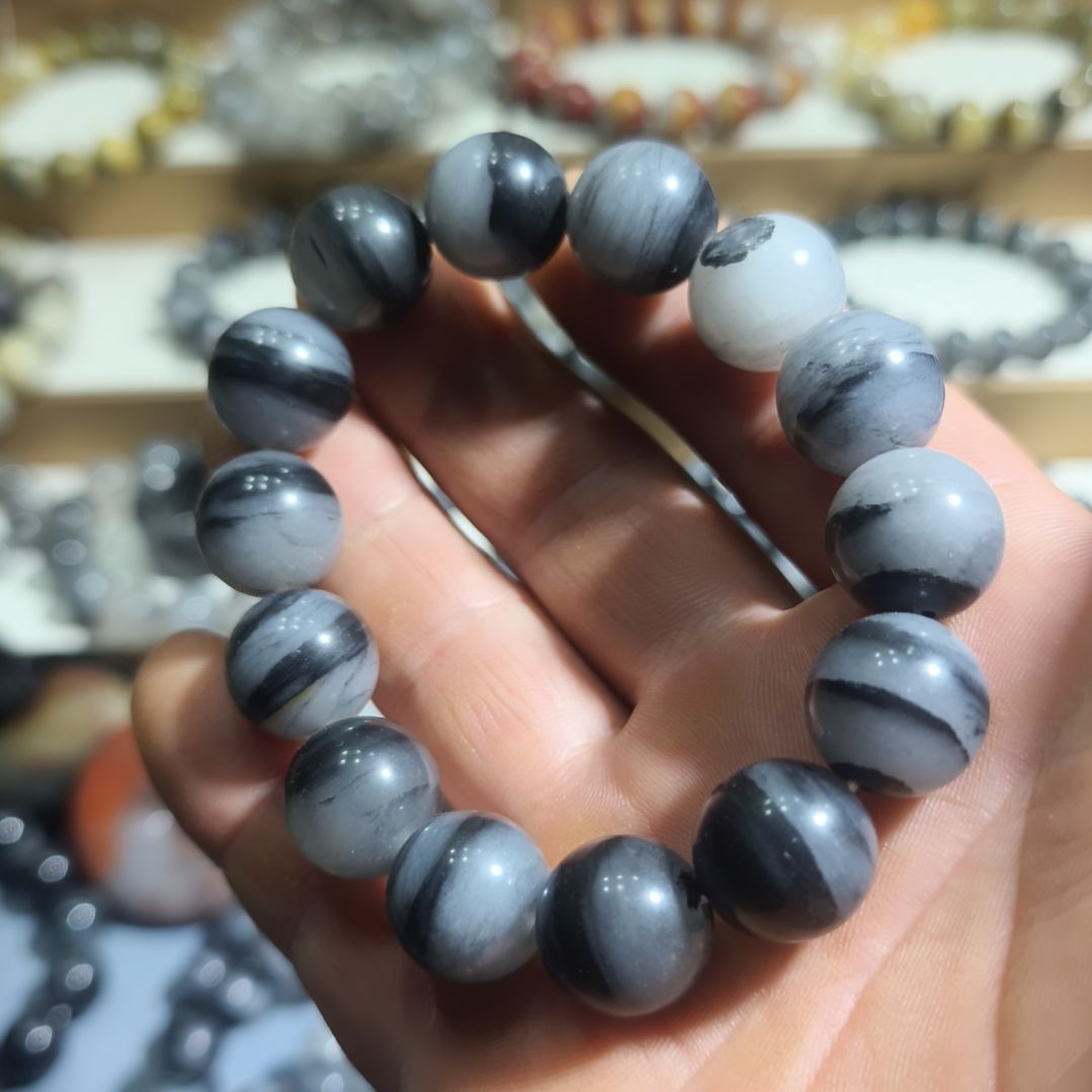 石英岩玉手链未镶嵌