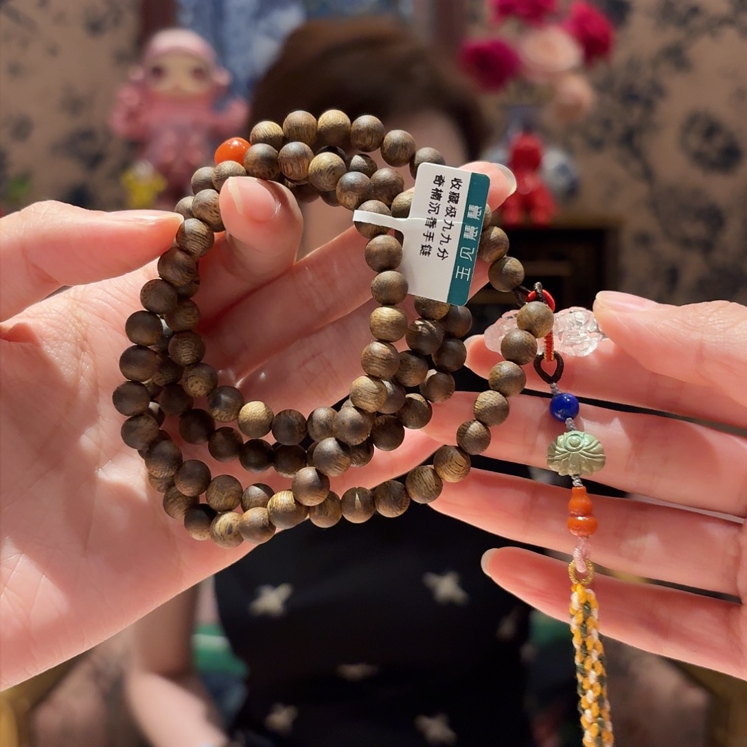 沉香手串颈饰沉香