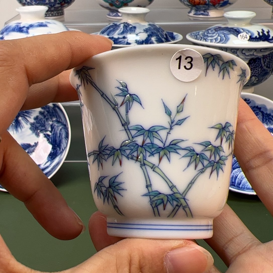杯木木景德镇纯手绘茶具13