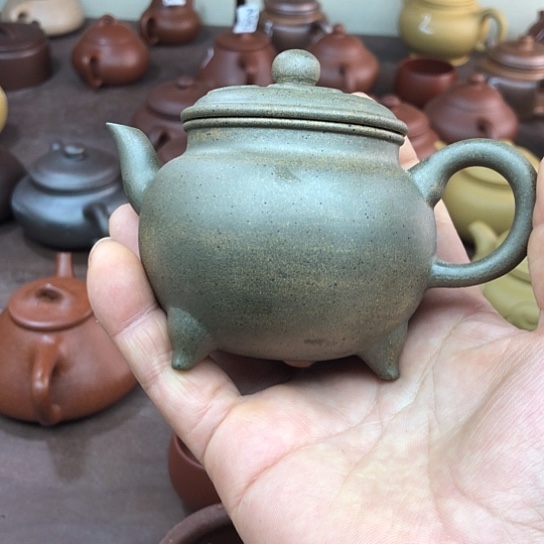 茶壶紫砂黄金段泥大彬如意150豪生左右