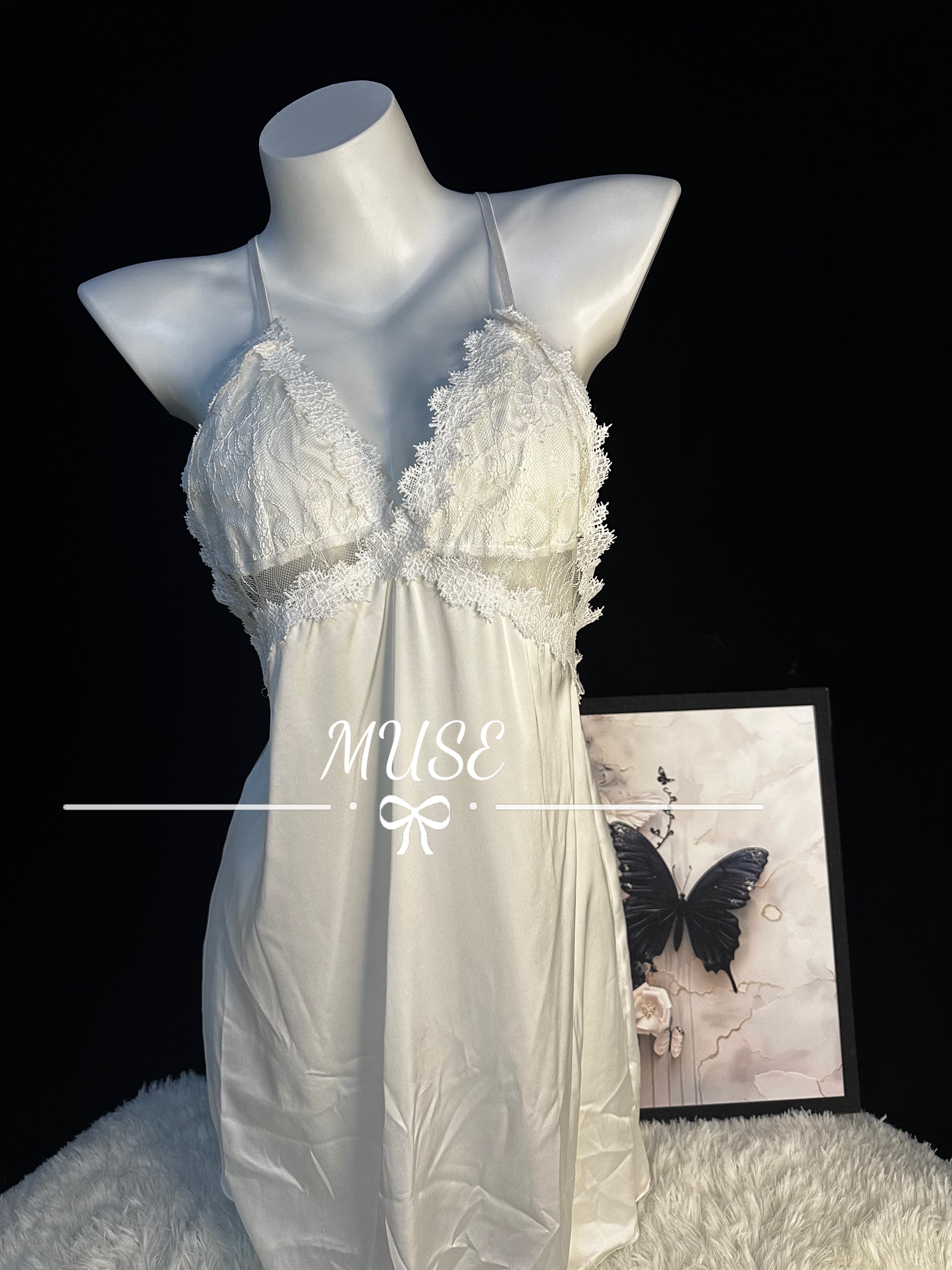 MUSE暮涩166款号白色雪花家居服