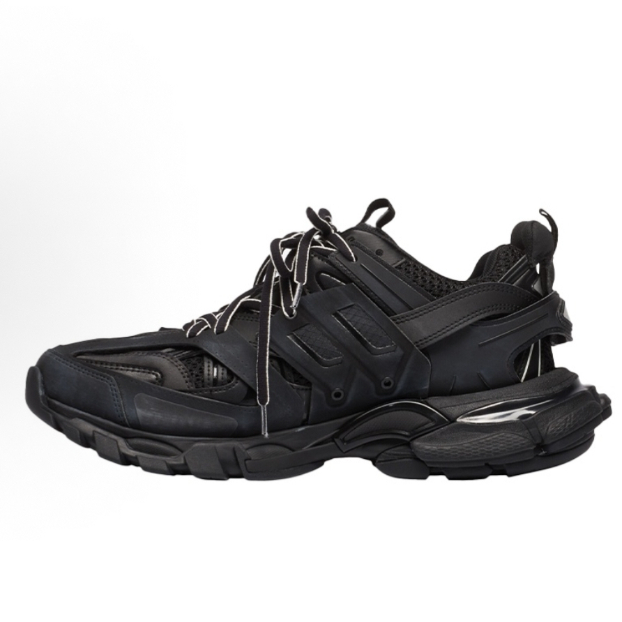 未使用 Balenciaga/巴黎世家 （姜来）Track 黑色 做旧老爹鞋