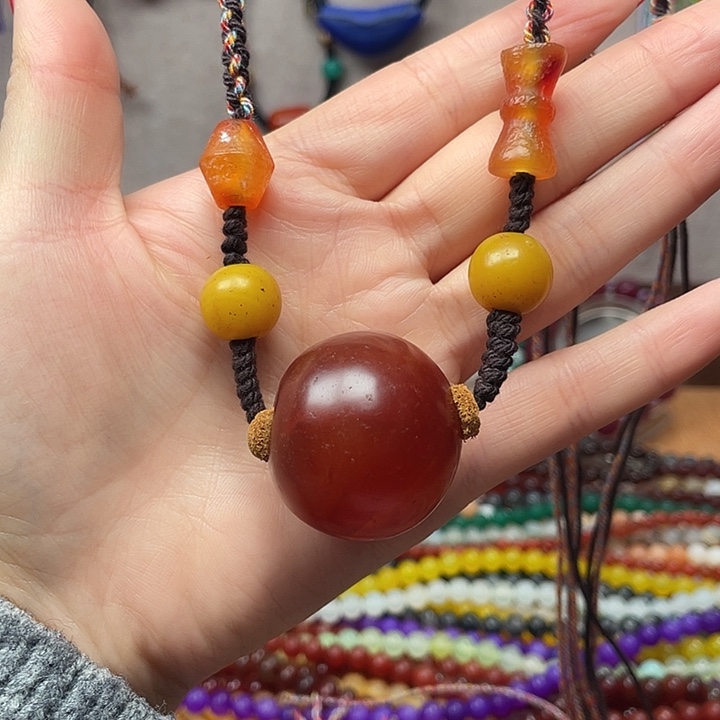 玛瑙/玉髓未镶嵌颈饰