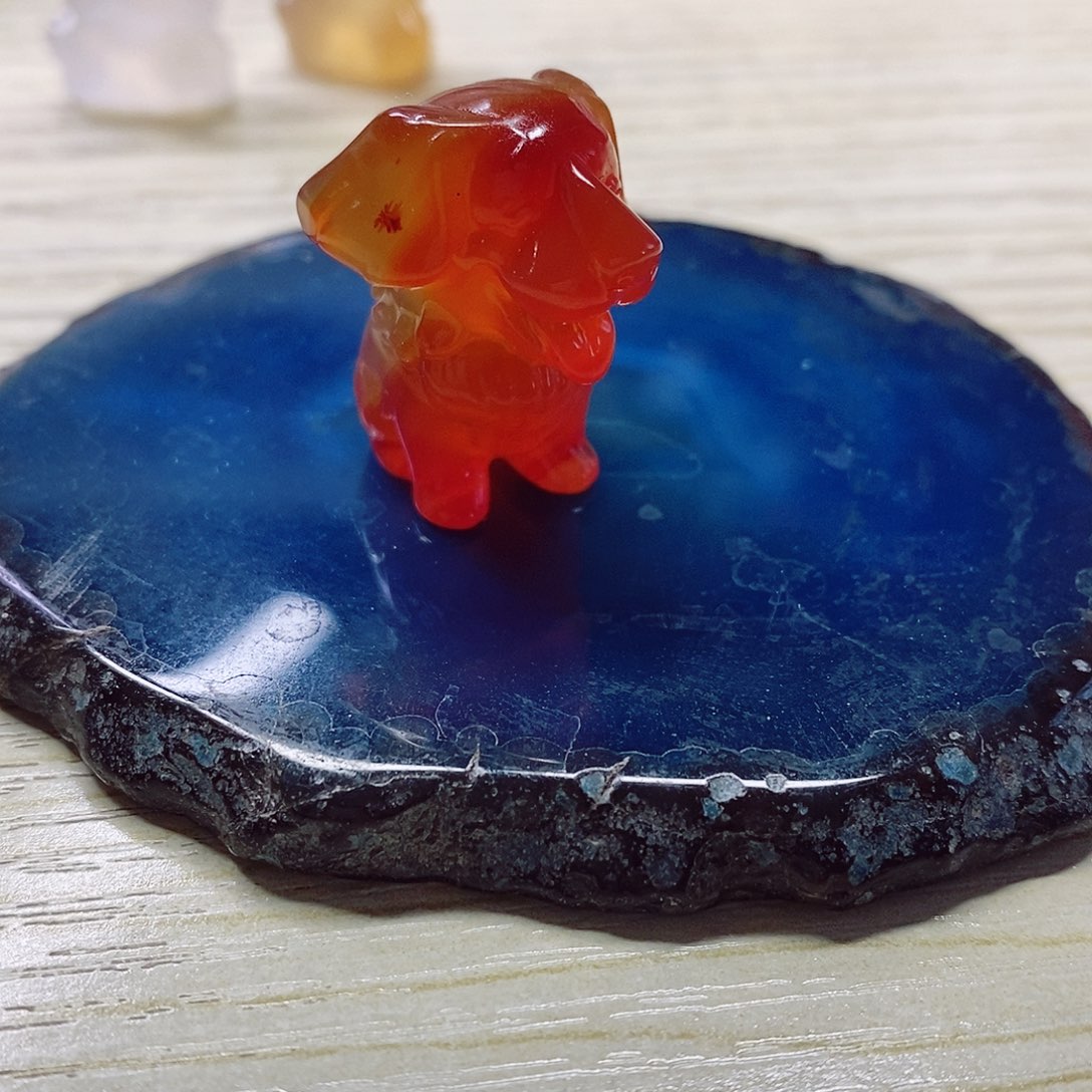 未镶嵌手把件玛瑙/玉髓