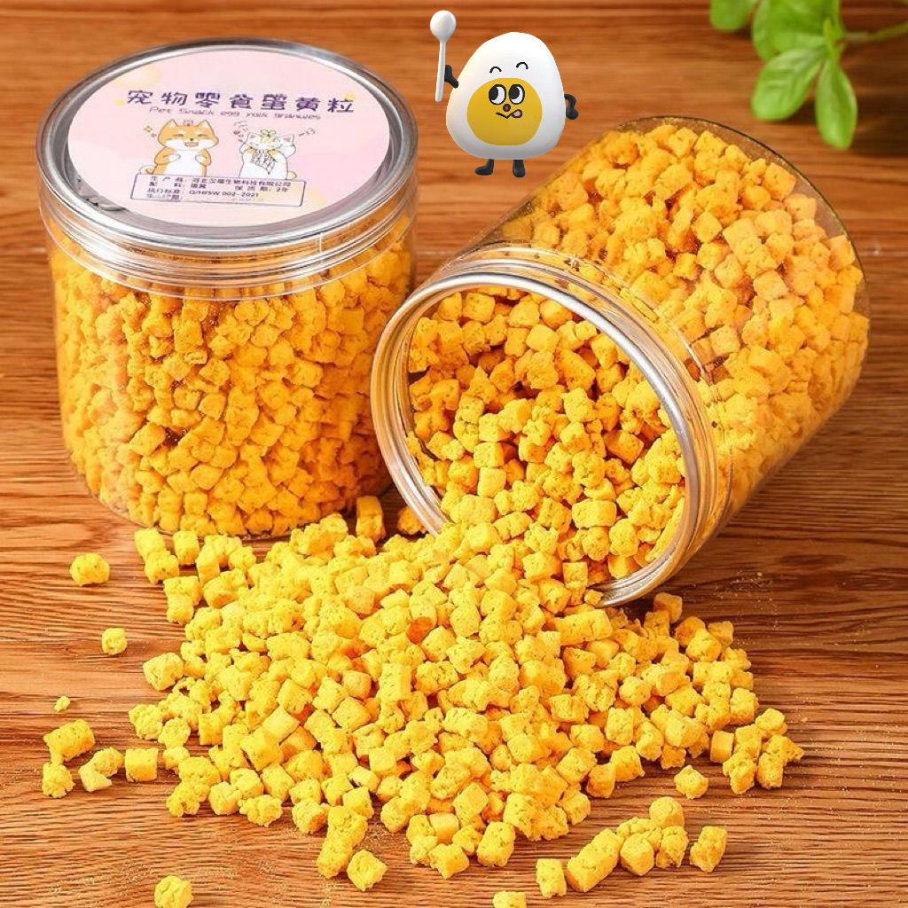 冻干蛋黄鹦鹉零食训练奖励粒玄凤虎皮高蛋白饲料辅食专用补钙