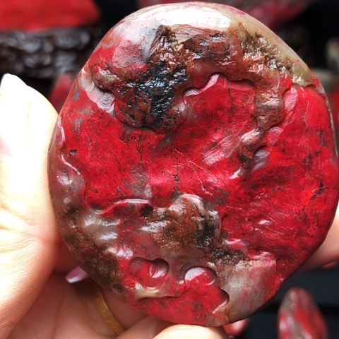 昌化鸡血石昌化鸡血石原石