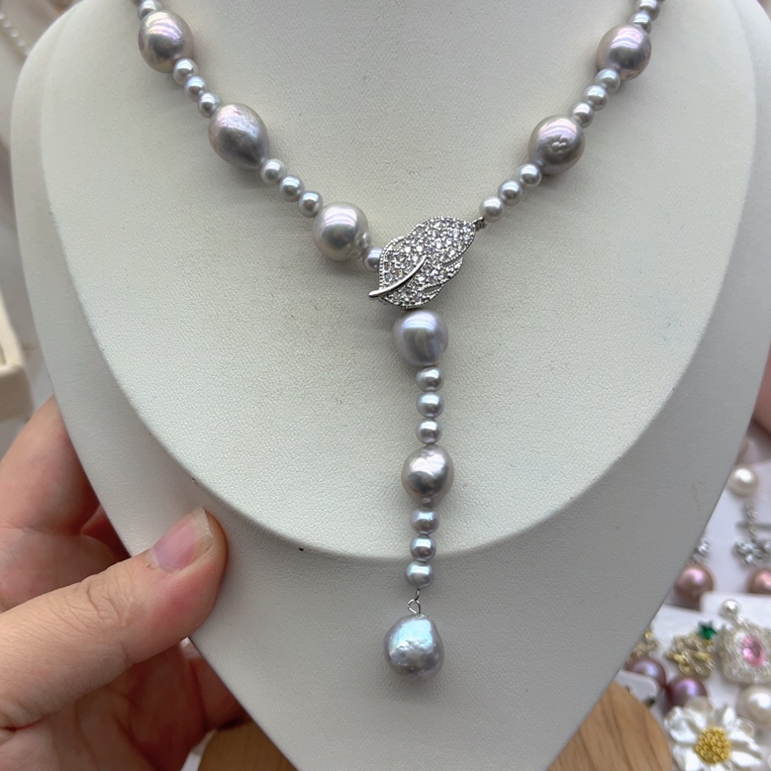 颈饰未镶嵌淡水珍珠