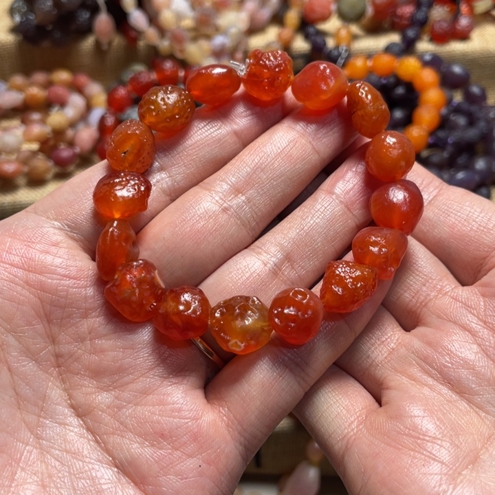 玛瑙/玉髓合金手链