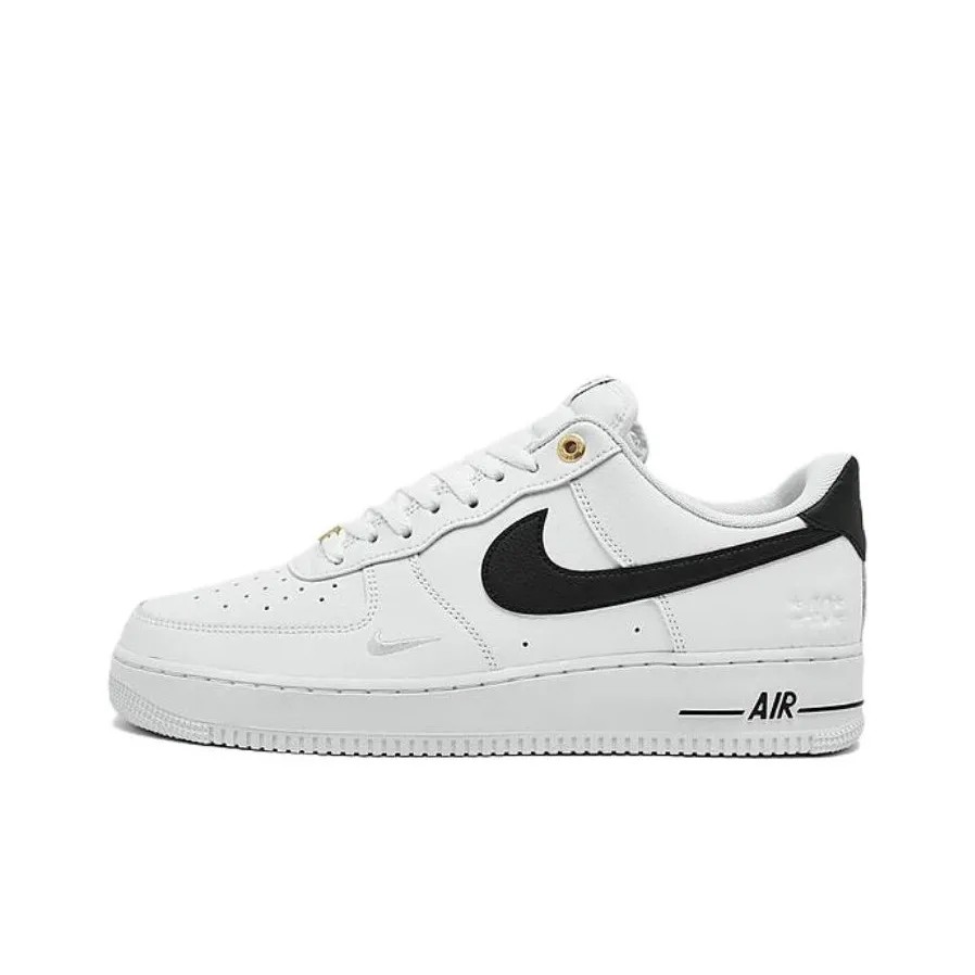 Nike Air Force 1 se 低帮 时尚经典百搭板鞋 男款黑白DQ7658-100