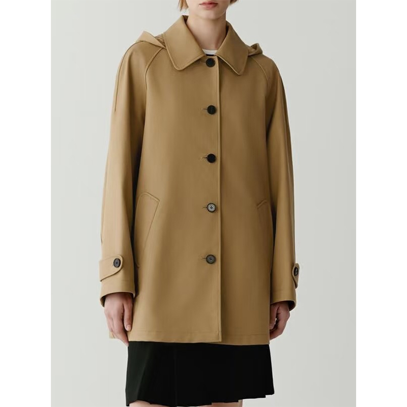 DRH原单非世面货！露珠棉连帽双面布开衫外套 T856