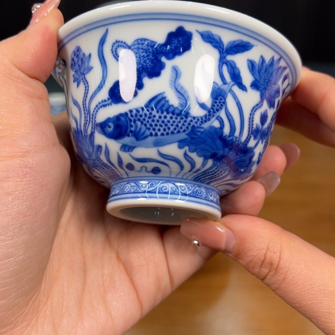 杯子景德镇胎釉翘楚刘建窑柴窑