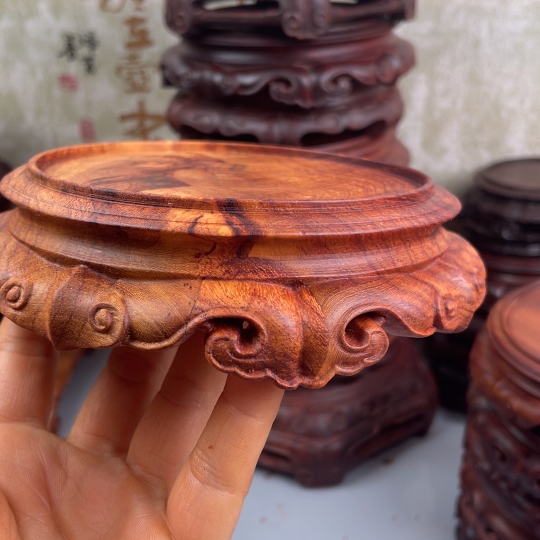 叶***强花梨木类瑕疵品一个的