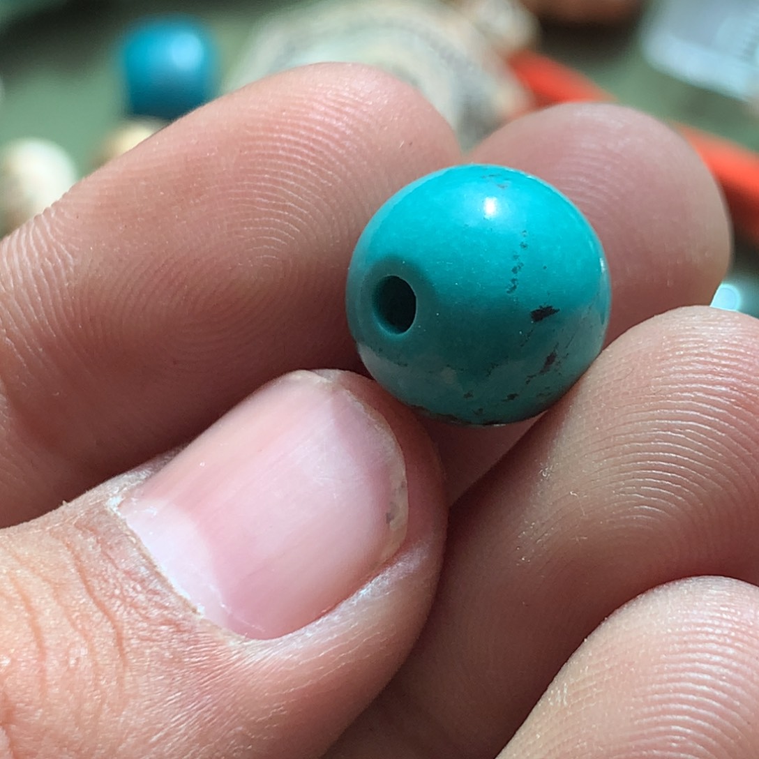 琉璃颈饰藏传小元素