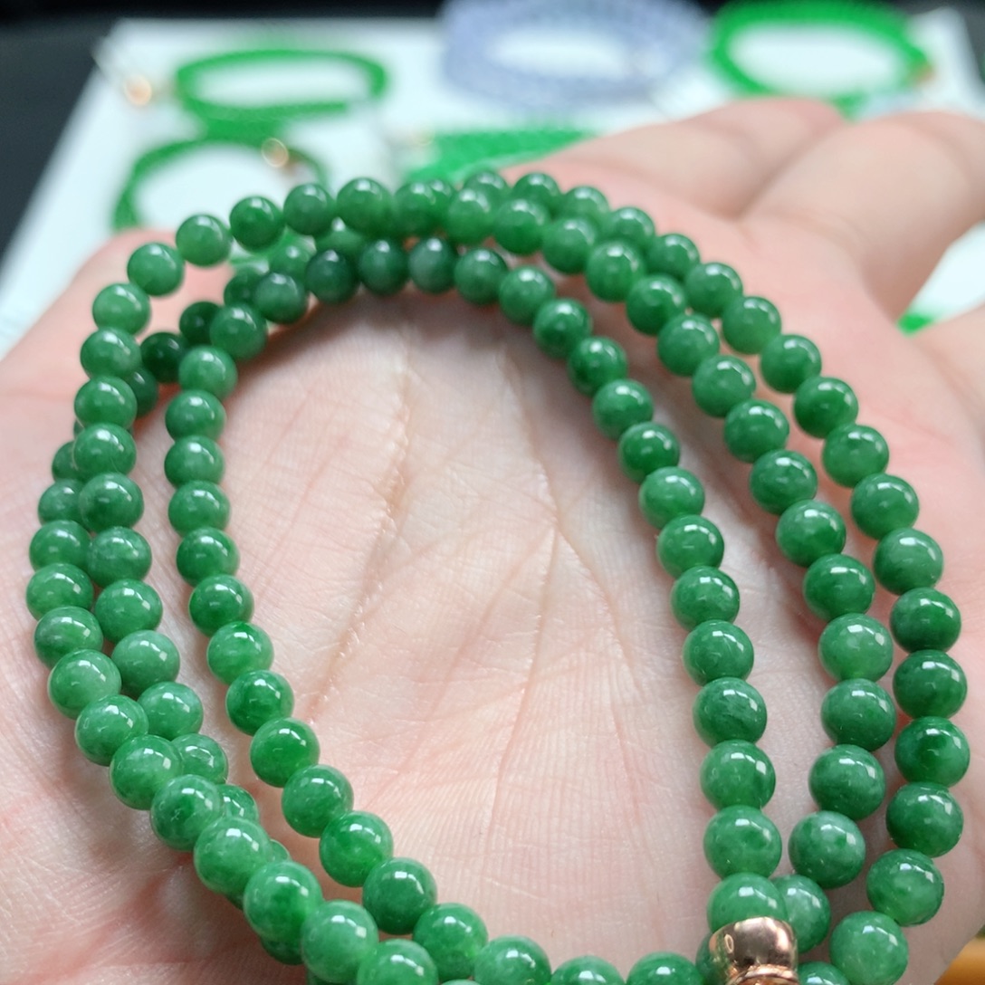 翡翠未镶嵌手链翡翠