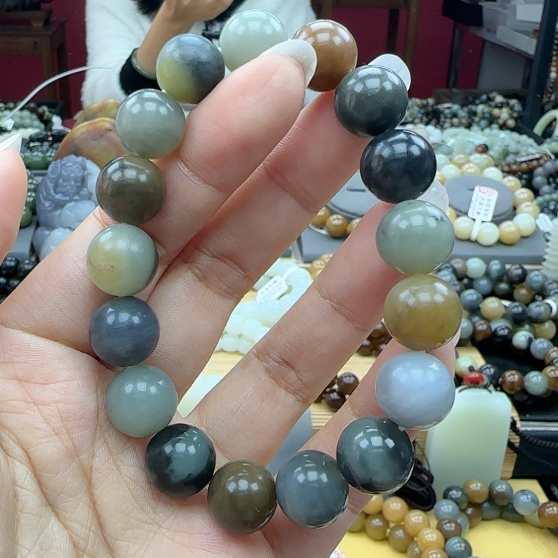 和田玉手链未镶嵌