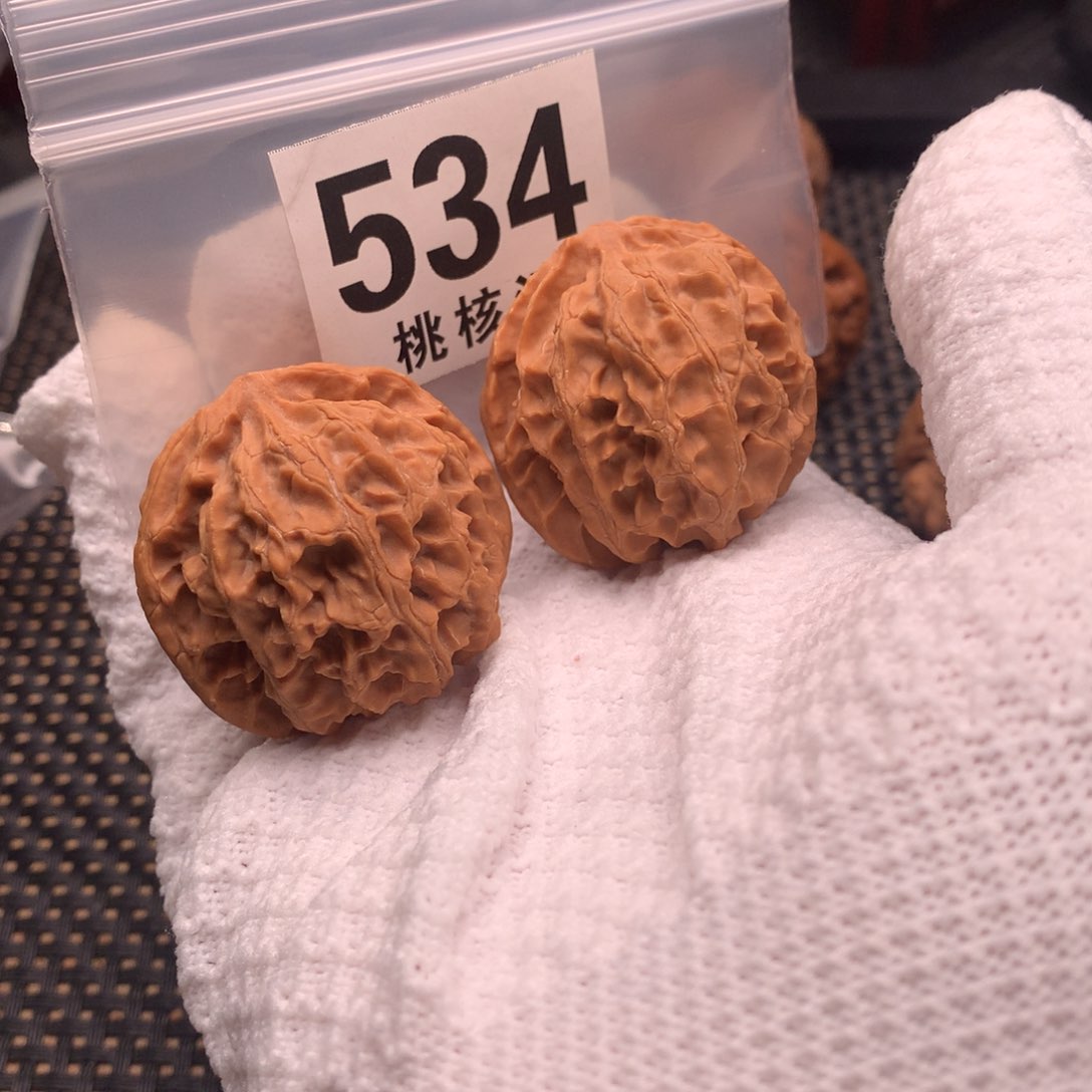 文玩核桃把件苹果38