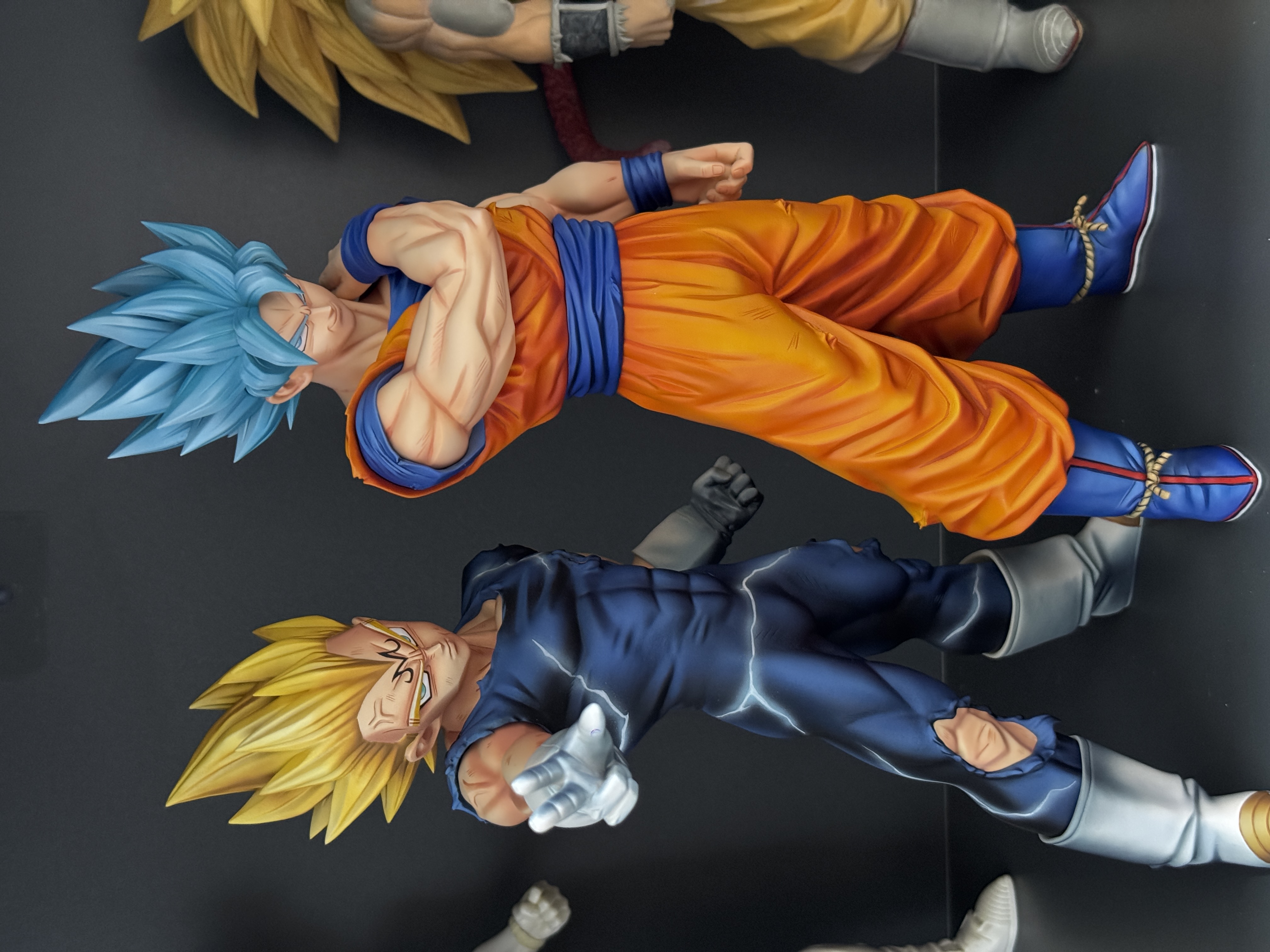 卡【Plan模玩手办】抱肩悟空gros比例 1/6 双头 树脂翻模龙珠雕像