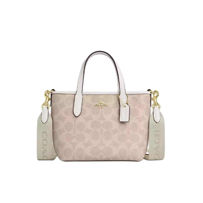 COACH蔻驰经典印花女士单肩手提包CW032 IMXDM