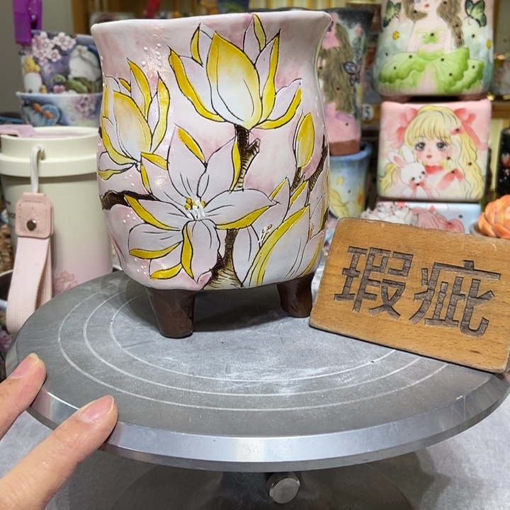 景德镇艺术手绘作品