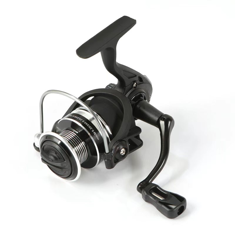 3无间隙纺车轮金属线杯金属轴承金属摇臂泛用渔轮黑银