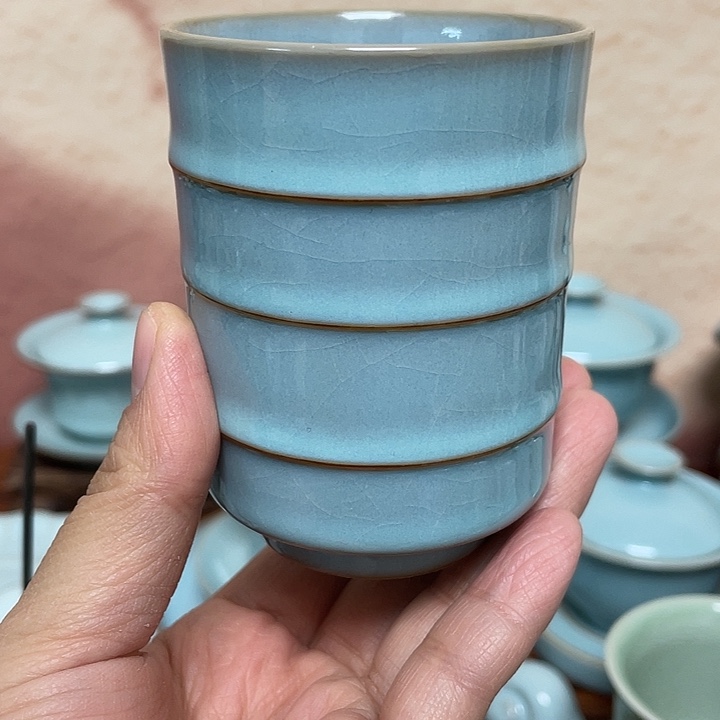 杯子赵志强毛尖杯微微瑕