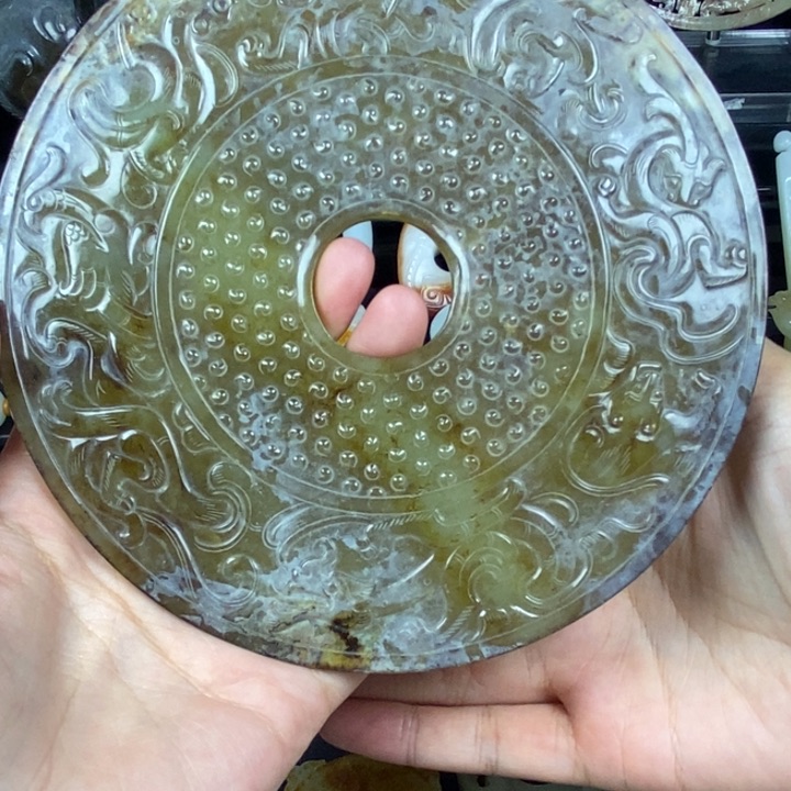 未镶嵌和田玉摆件波*赵