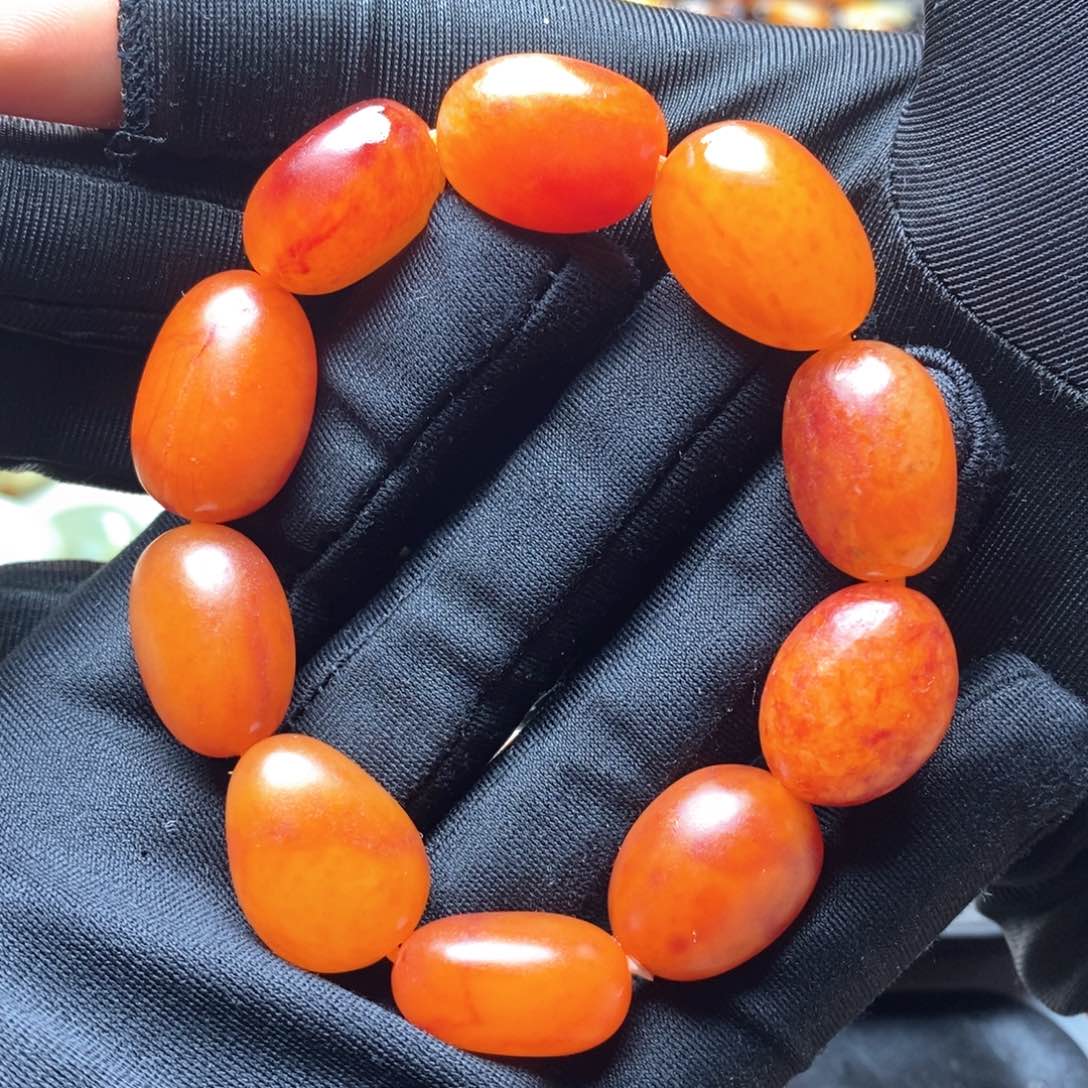 原***野手链未镶嵌和田玉