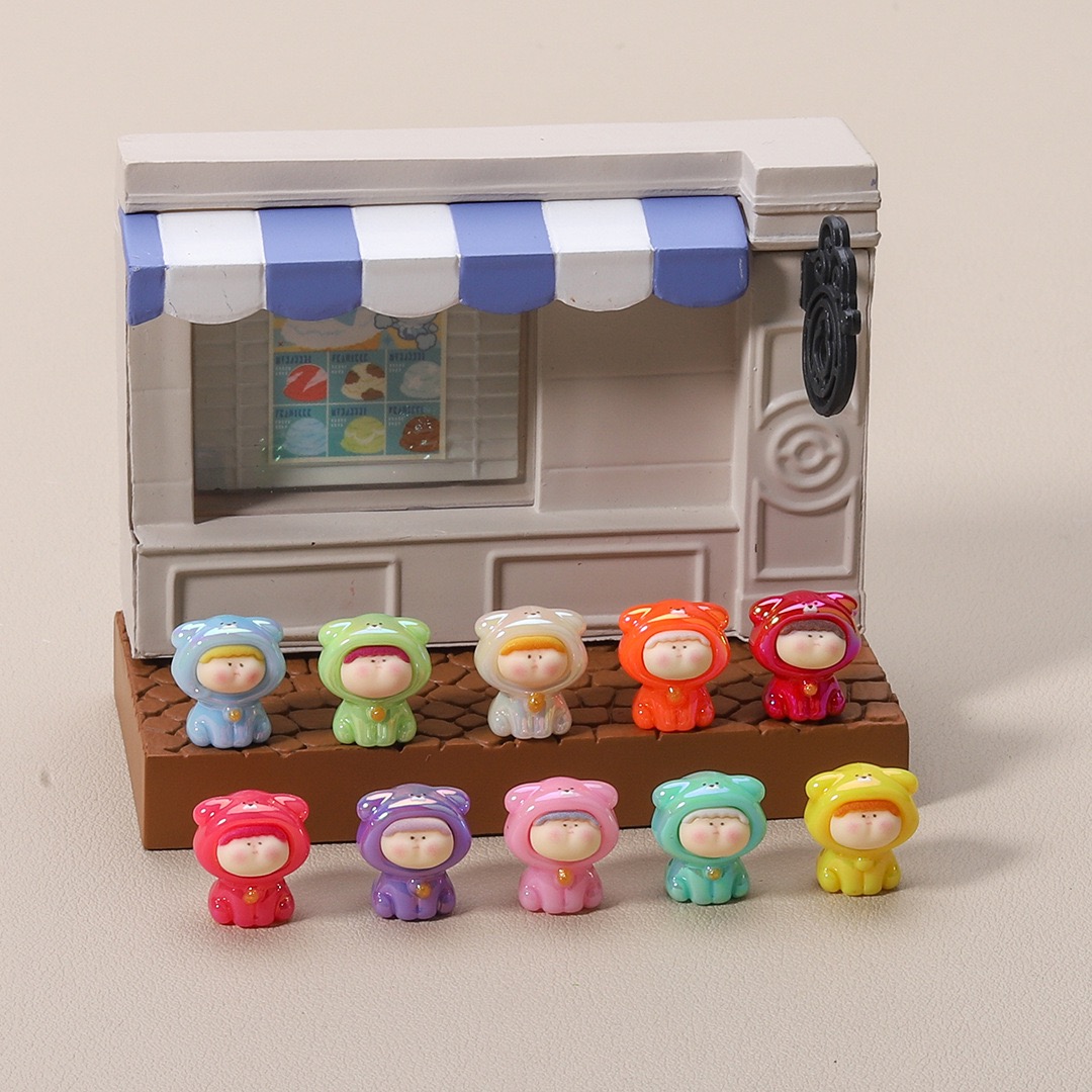 【对对碰+双许愿】电镀小狗莉莉丝DIY配件摆件