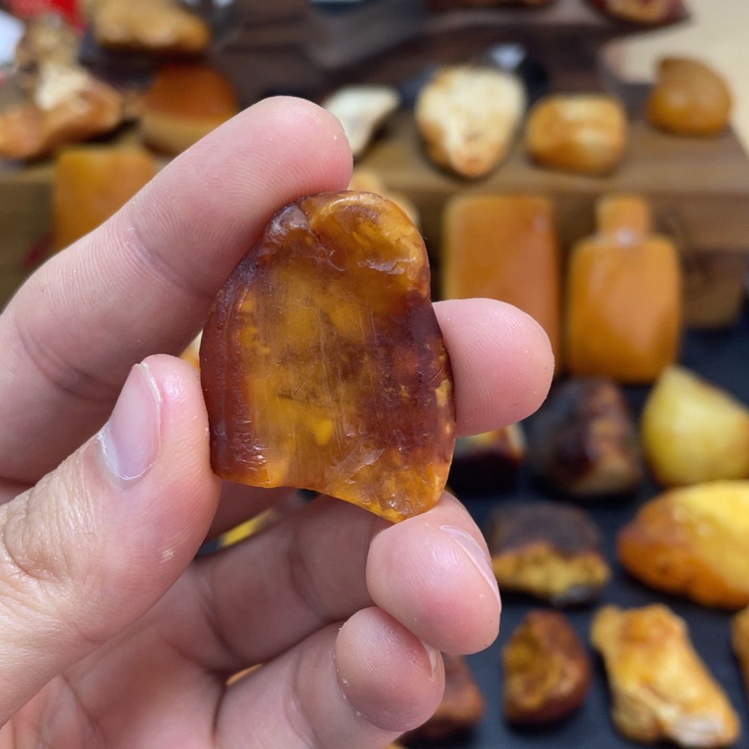 【闪购商品】定制琥珀未镶嵌定制