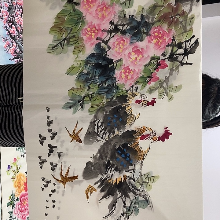 三个张画廊直播间！