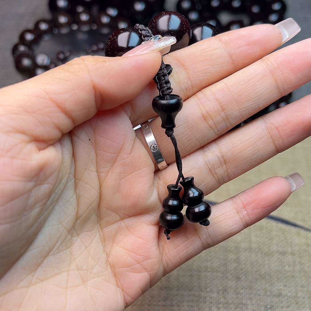 檀香紫檀（小叶紫檀）淼****汉葫芦配饰2个