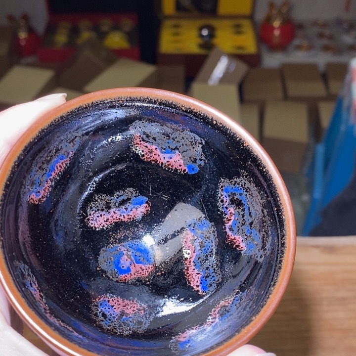 茶盏不带礼盒，建盏主人杯