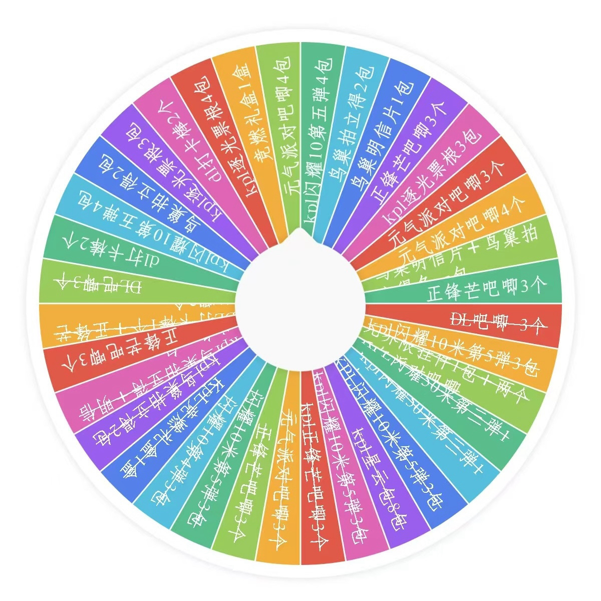 【小含转盘】不凡玩品KPL元气派镭射票盲盒票根（默认代拆）