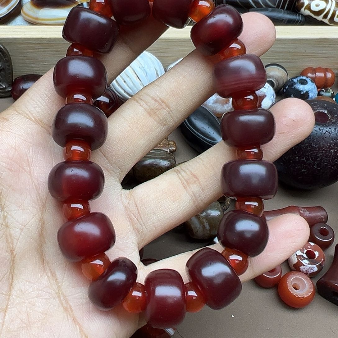 玛瑙/玉髓合金珠宝半成品