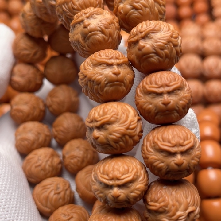 猴头核桃吊坠永**惜斗战胜佛