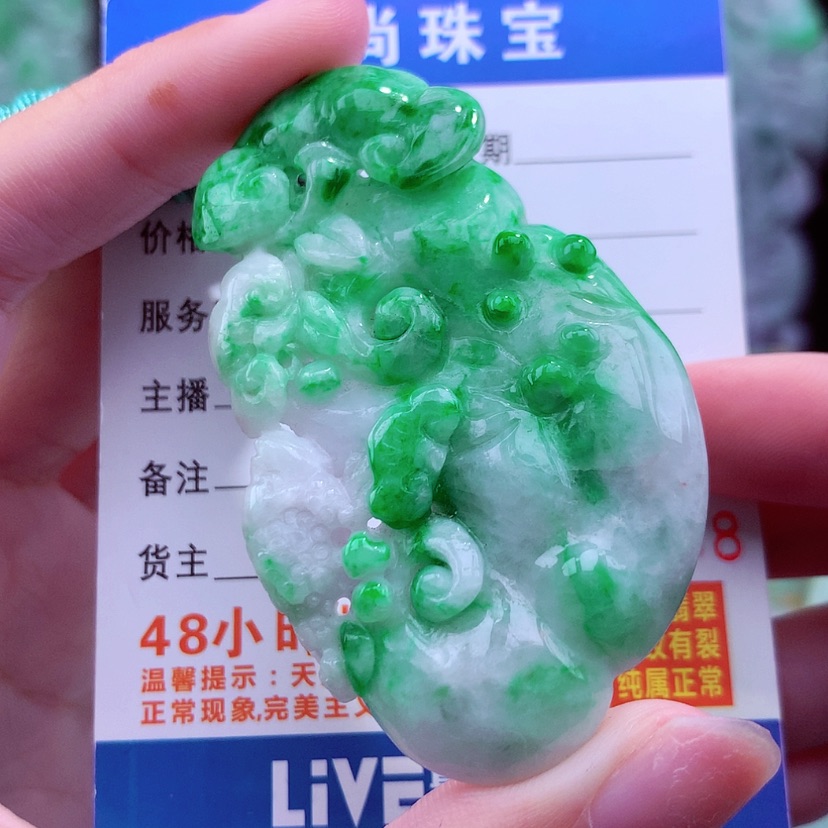 【闪购商品】翡翠颈饰未镶嵌挂件