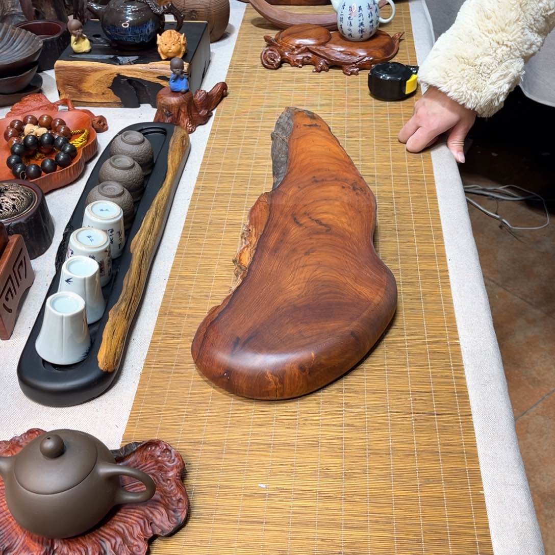 缅甸花梨底座干泡