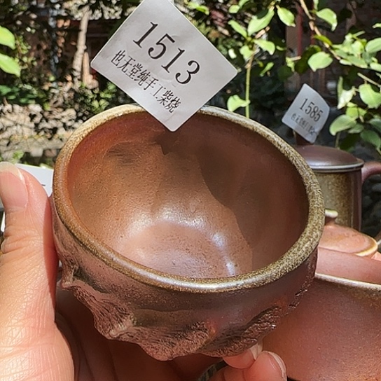 纯柴烧手工杯子100容量