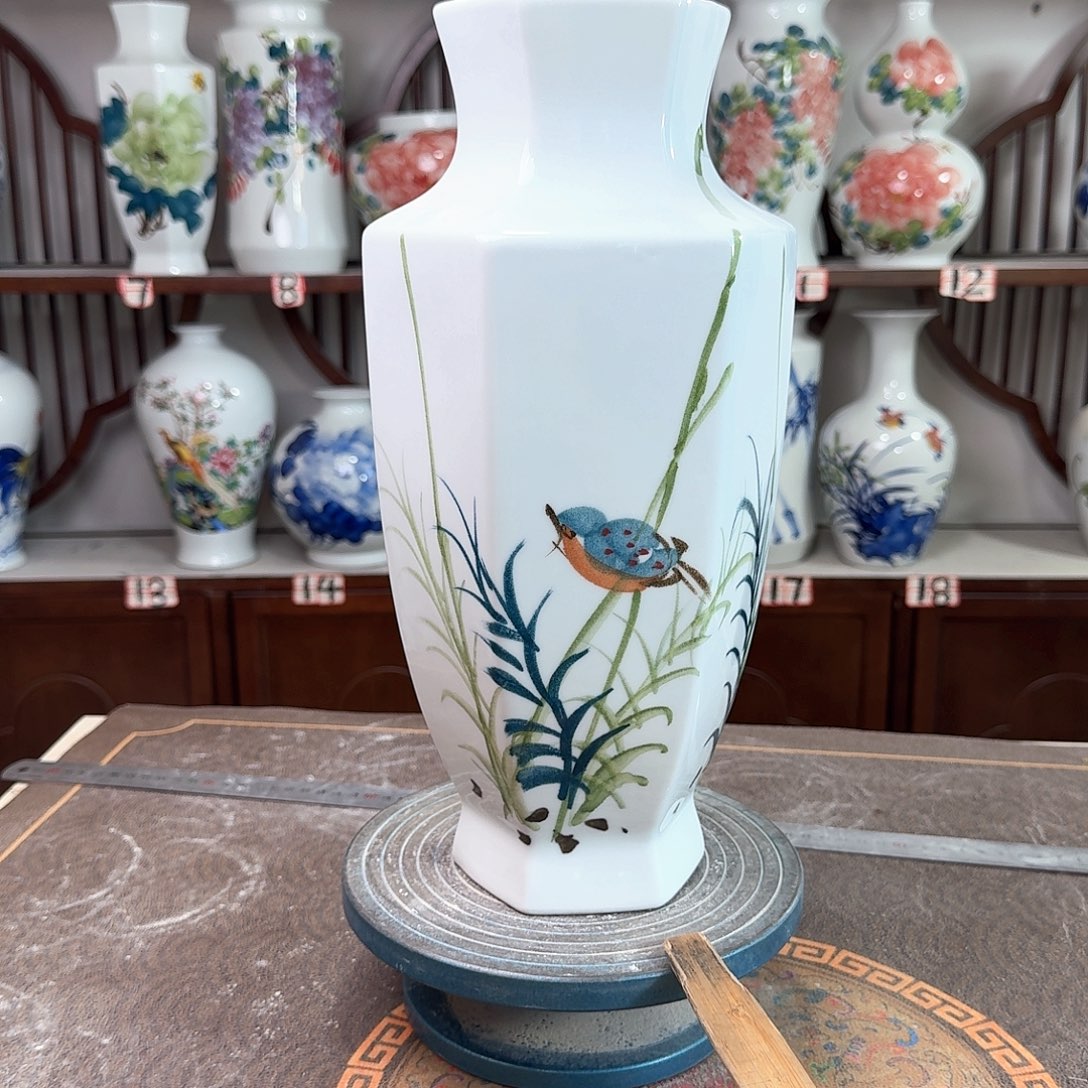 摆件景德镇陶瓷6竹