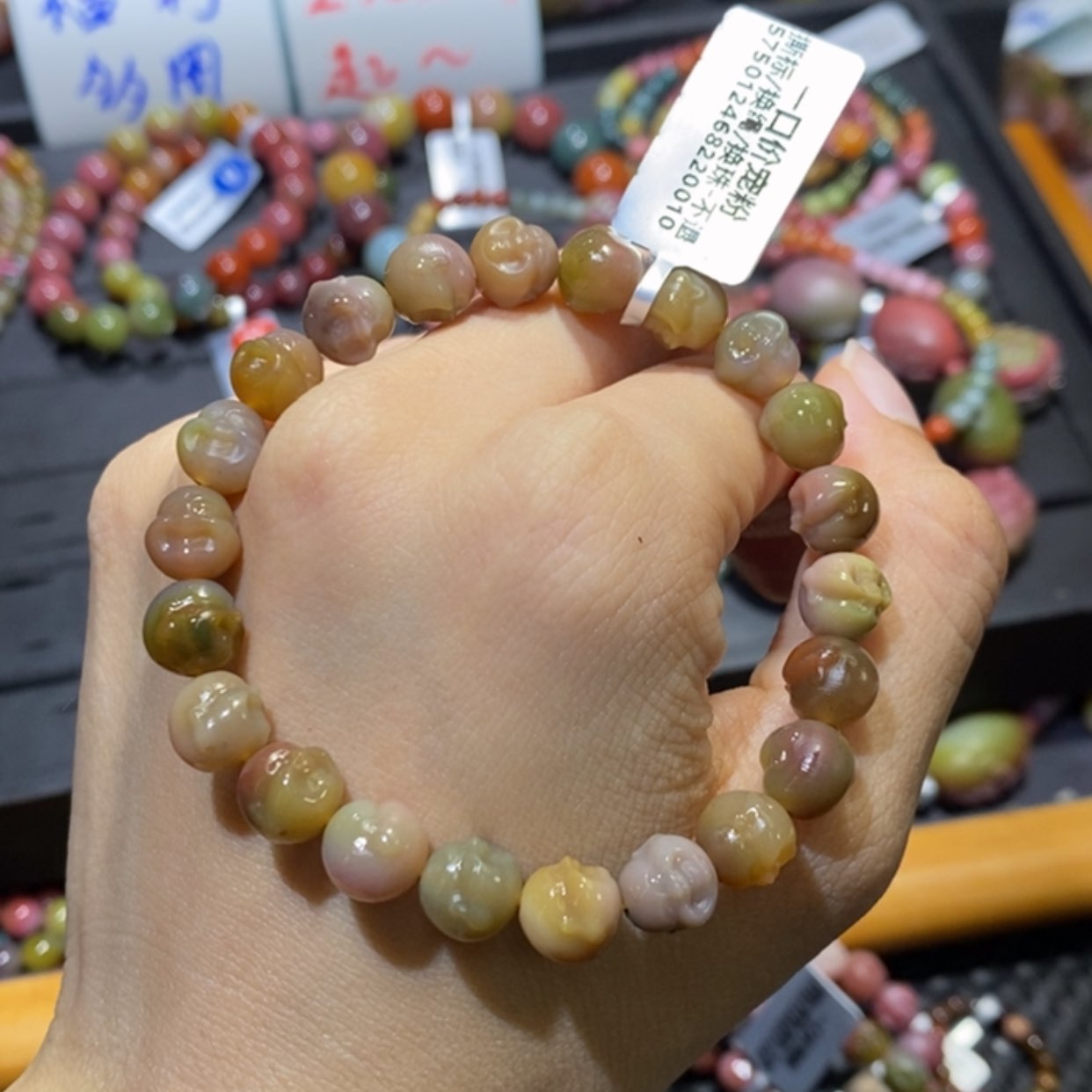 【闪购商品】未镶嵌手链玛瑙/玉髓盐源玛瑙佛头8m