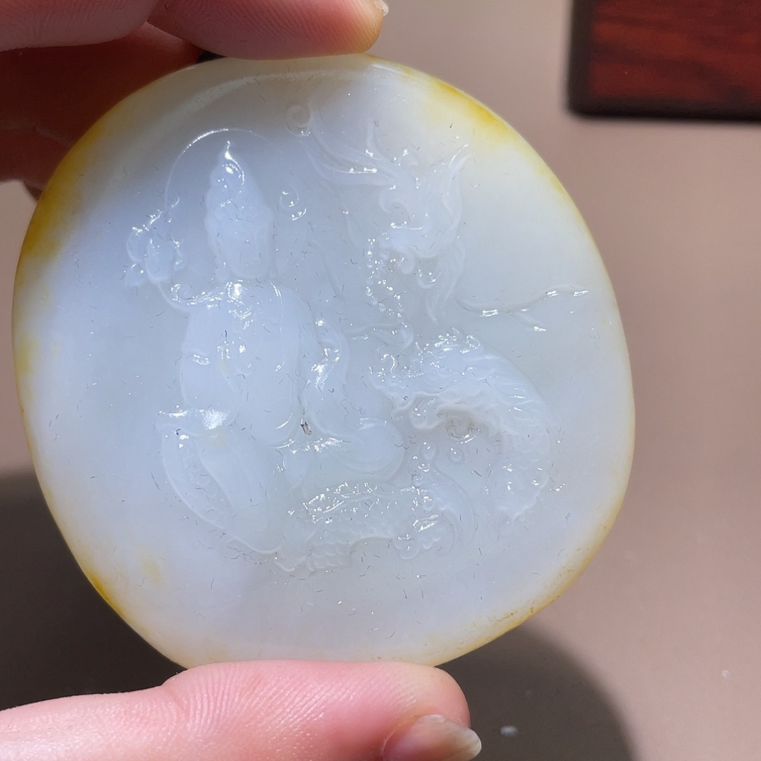 和田玉颈饰未镶嵌Z6