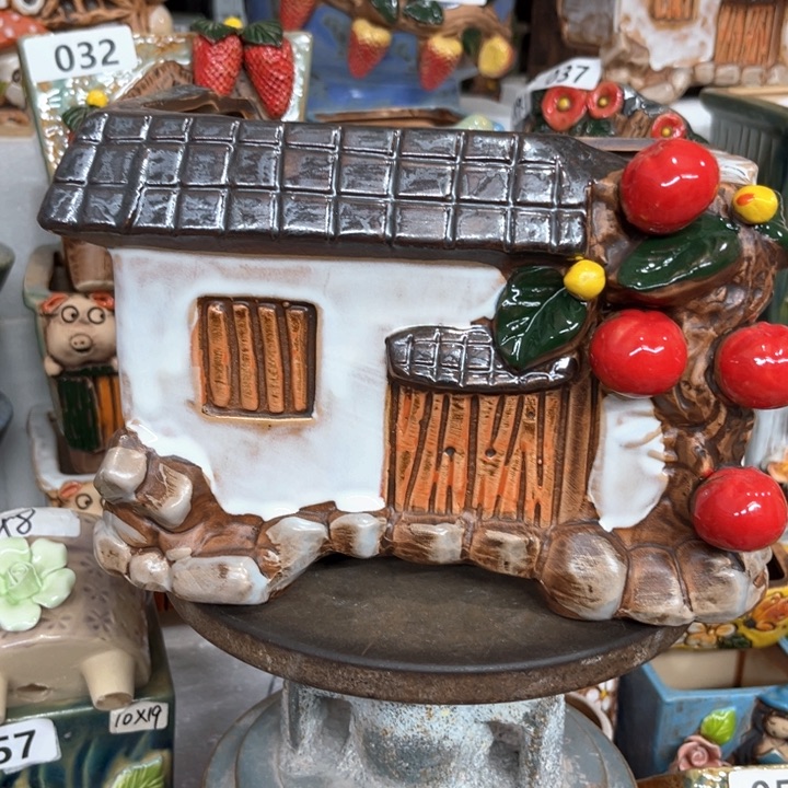 紫砂花盆粗陶材质多肉花盆