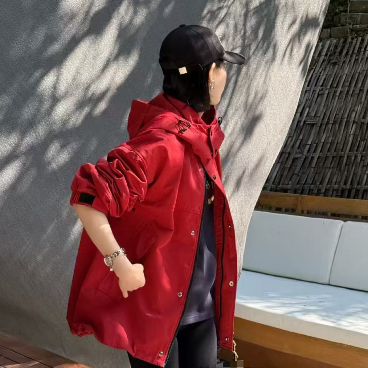 时尚爆款梨花家冲锋衣
