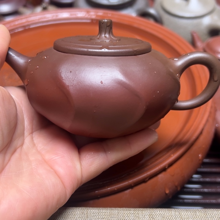 紫砂茶壶宜兴原矿清水泥