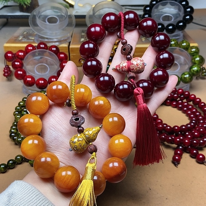 【闪购商品】贝壳杉（血龙木）手串/手链和*2.0天花板