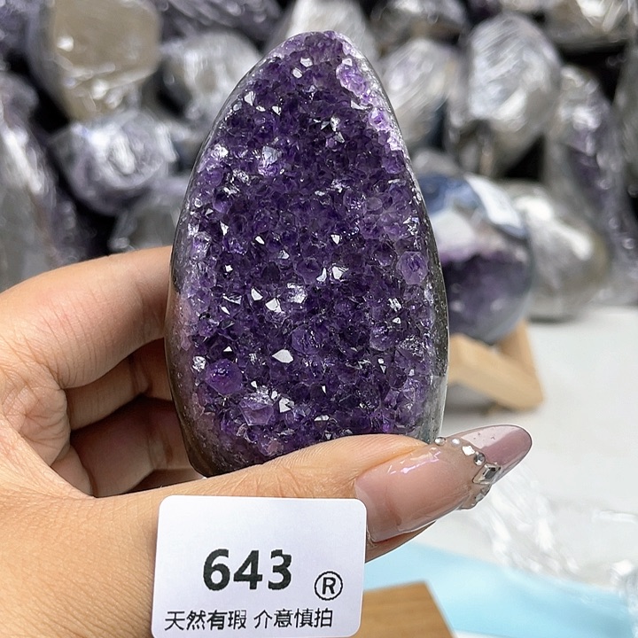 未镶嵌紫晶大型摆件（非配饰）