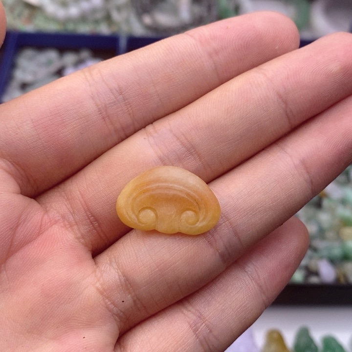 周***鱼翡翠未镶嵌吊坠(不含链)